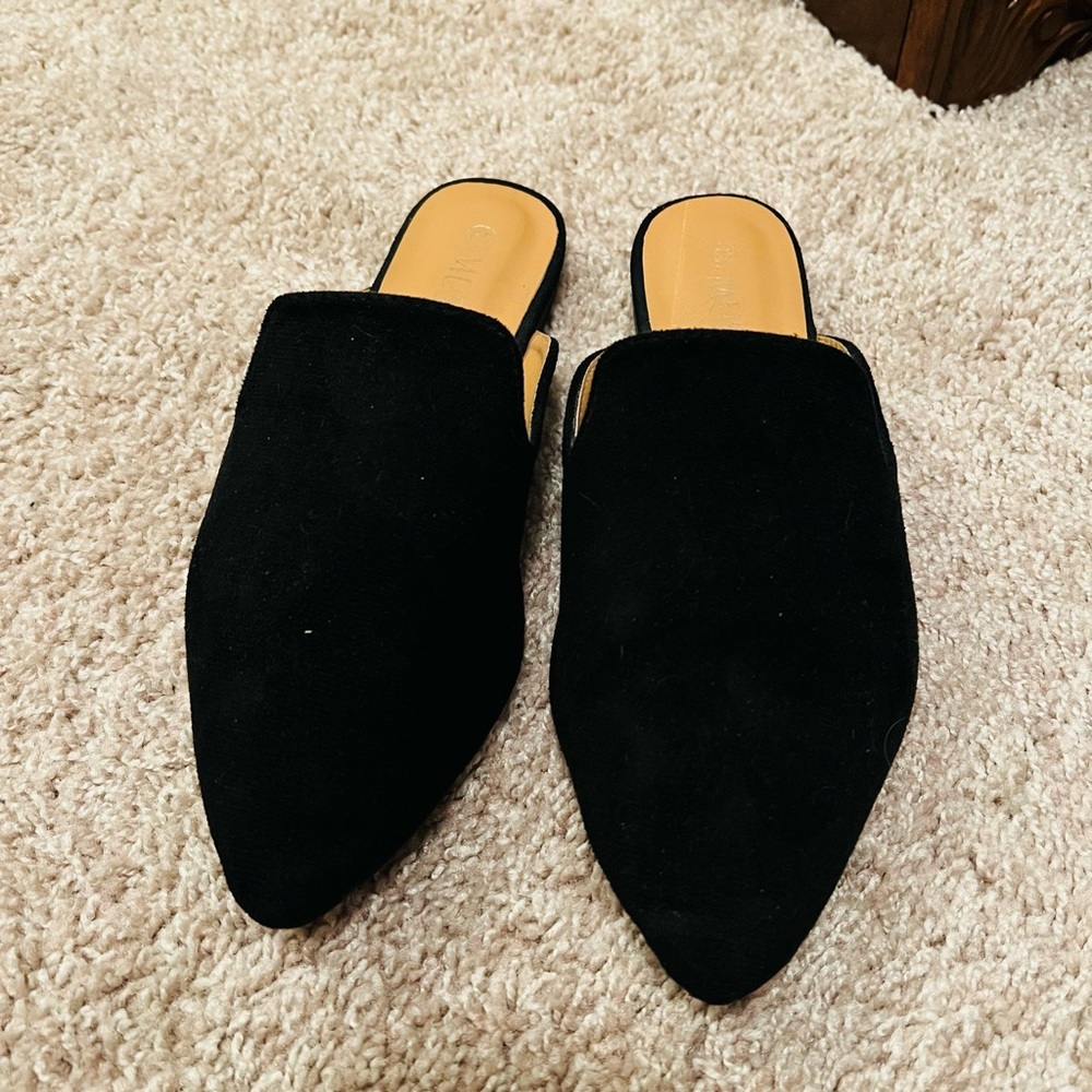 Black mules